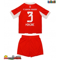 Camisa de Futebol Bayern Munich Kim Min-jae #3 Equipamento Principal Infantil 2025-26 Manga Curta (+ Calças curtas)